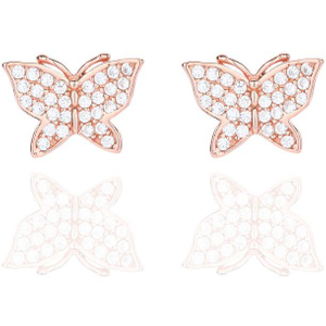 Anting-anting Comel Wanita Moissanite Butterfly 925 Sterling Silver Plated