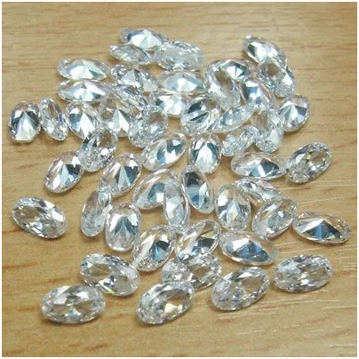 5*7mm Potongan Bujur VVS Kualiti Tinggi 3EX Harga Borong Kilang D Warna Moissanite Synthetic Moissanite