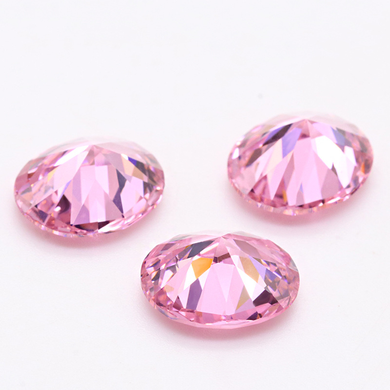 Pink 5A Zirkon Berkualiti Tinggi VVS Cubic Zirconia