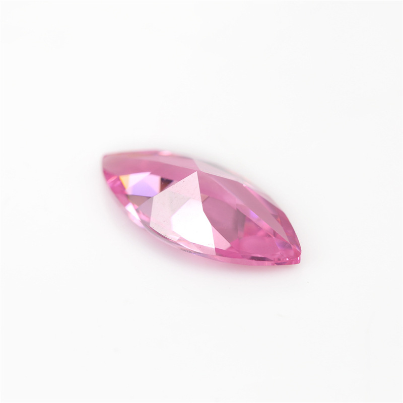 5A Custom Pink Manufacturer Borong Marquis Cubic Zirconia untuk Barang Kemas