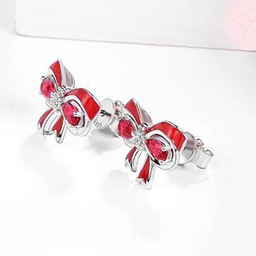 Rekaan Comel 925 Sterling Silver Anting-Anting Fesyen Hadiah Pesta Barang Kemas