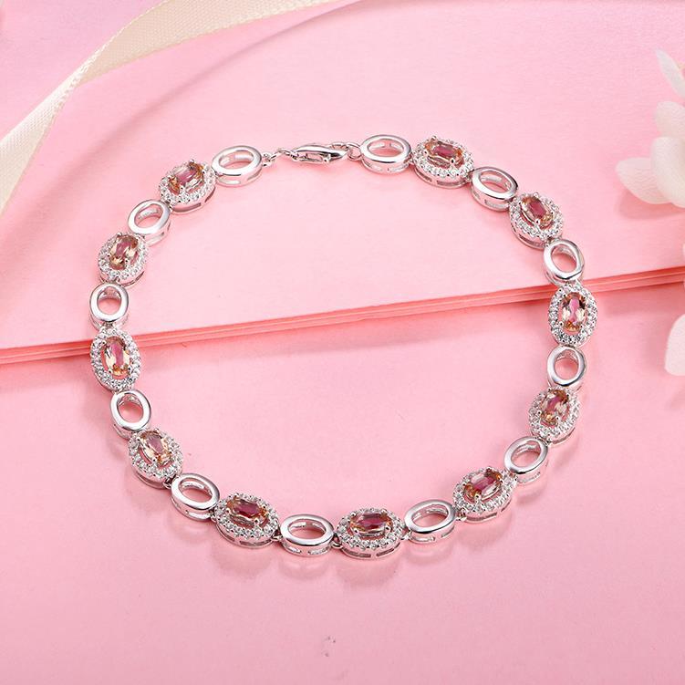 Diaspore Sterling Silver gelang wanita hadiah hari jadi perhiasan bunglon