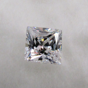 6.0mm Princess Cut VVS 3EX Harga Borong Kilang Moissanite