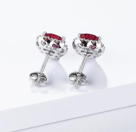 Anting-anting Fesyen Bersalut Perak 925 Sterling yang Mulia Dan Elegan