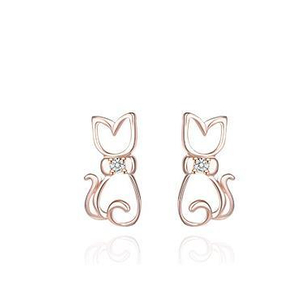 Anting-anting Wanita Bersalut Perak 925 Sterling Elegant