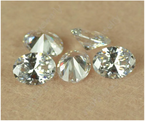 8*10mm Potongan Bujur VVS 3EX Kilang Borong D Color Moissanite