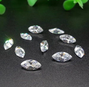 5.5*11mm VVS Marquise Cut Kualiti Tinggi 3EX Harga Borong Kilang DEF Moissanite Synthetic Moissanite