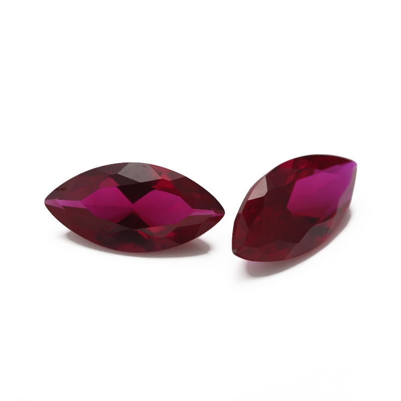 8# Pengeluar Marquis Red Corundum Memborong Terus Barang Kemas Ruby