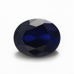 VVS Oval Cut Sapphire 3EX Kilang Borong Korundum Biru