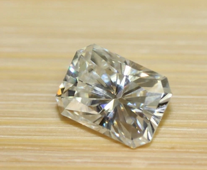 10*12mm D Warna VVS Radiant Cut 3EX Harga Kilang Moissanite