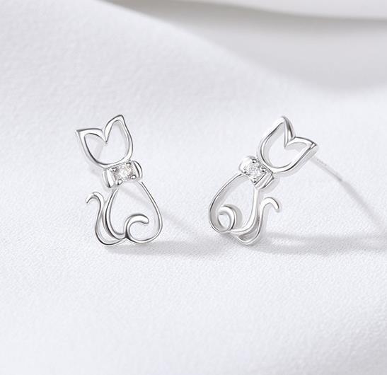 Anting-anting Wanita Bersalut Perak 925 Sterling Elegant