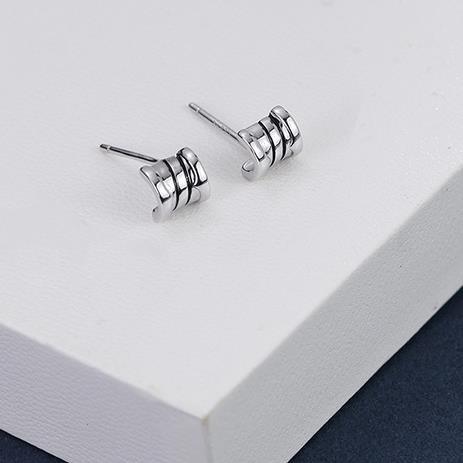 Metal Sense of Niche Design 925 Sterling Silver Plated Anting-anting Comel Wanita