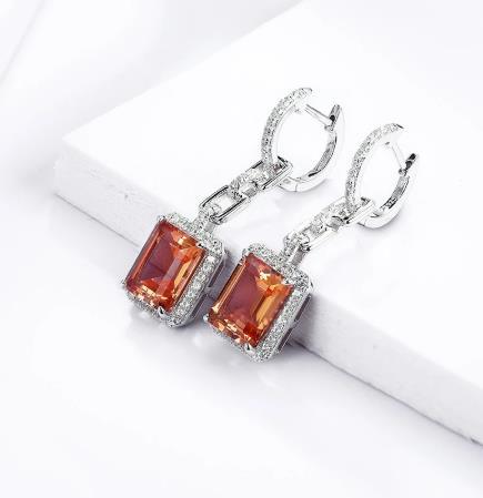 Anting-anting Loket Perak Sterling 925 Barang Kemas Perniagaan Wanita