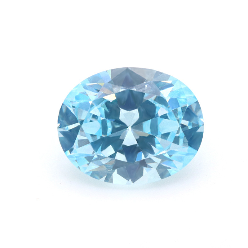 VVS Biru 5A Bujur 3EX Cubic Zirconia