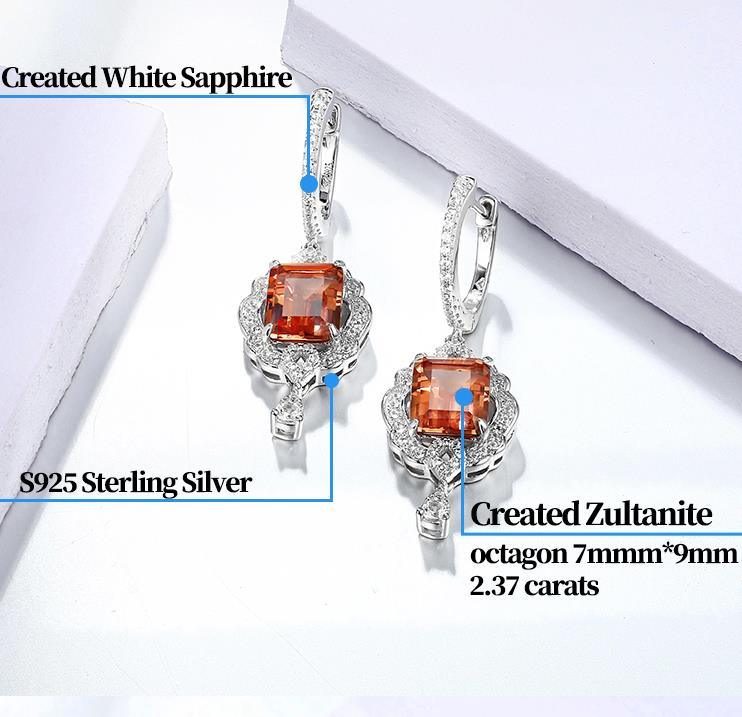 Subang Cantik Wanita Bersalut Emas 925 Sterling Silver Bermaruah Dan Anggun