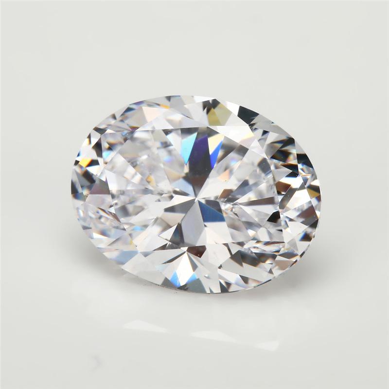 4*6mmOval Cut VVS Kualiti Tinggi 3EX Harga Borong Kilang D Color Moissanite Synthetic Moissanite