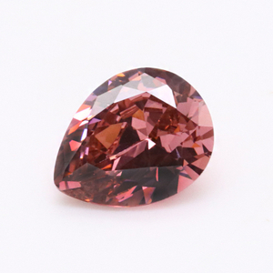 Borong 3A Rouge Pear VVS Cubic Zirconia