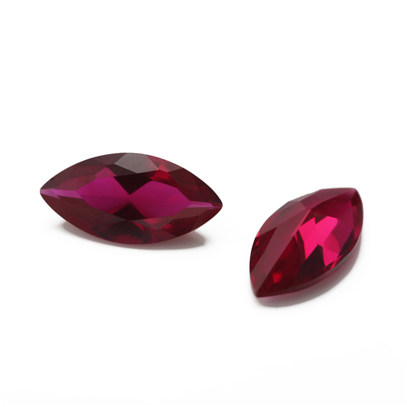 8# Pengeluar Marquis Red Corundum Memborong Terus Barang Kemas Ruby