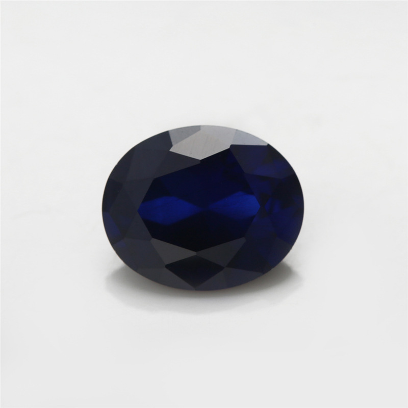 VVS Oval Cut Sapphire 3EX Kilang Borong Korundum Biru