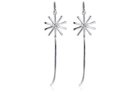 Anting-anting Moissanite 925 Sterling Silver Anting-anting Berlian untuk Perkahwinan Wanita