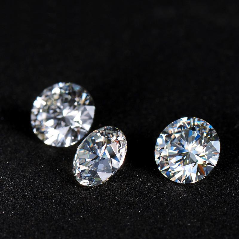 25mm Morsonite Harga Kilang Berkualiti Tinggi VVS Synthetic Moissanite