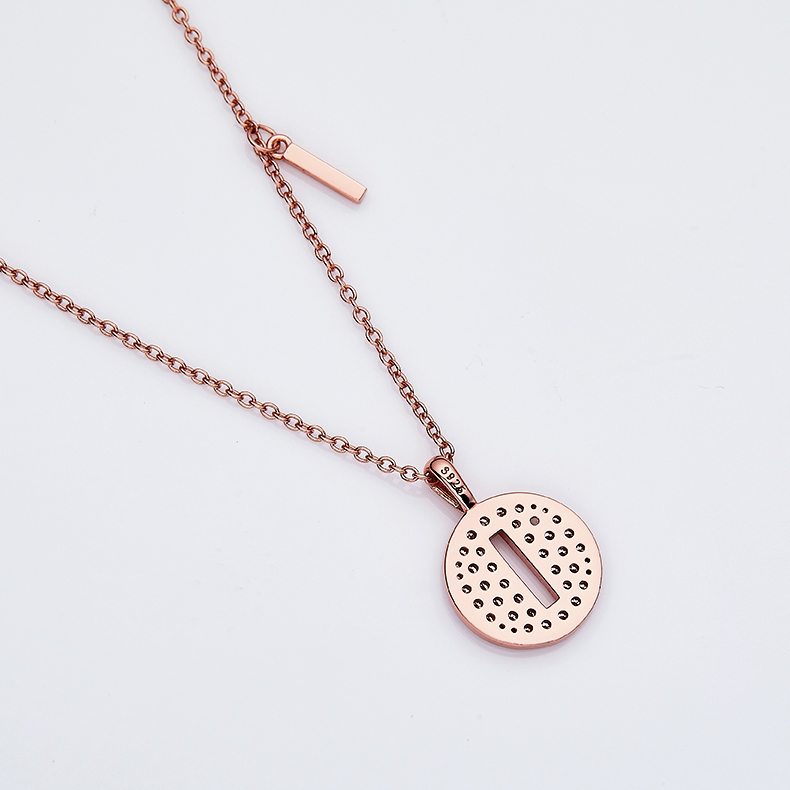 Siri abjad I Lovely Rose Gold Kalung