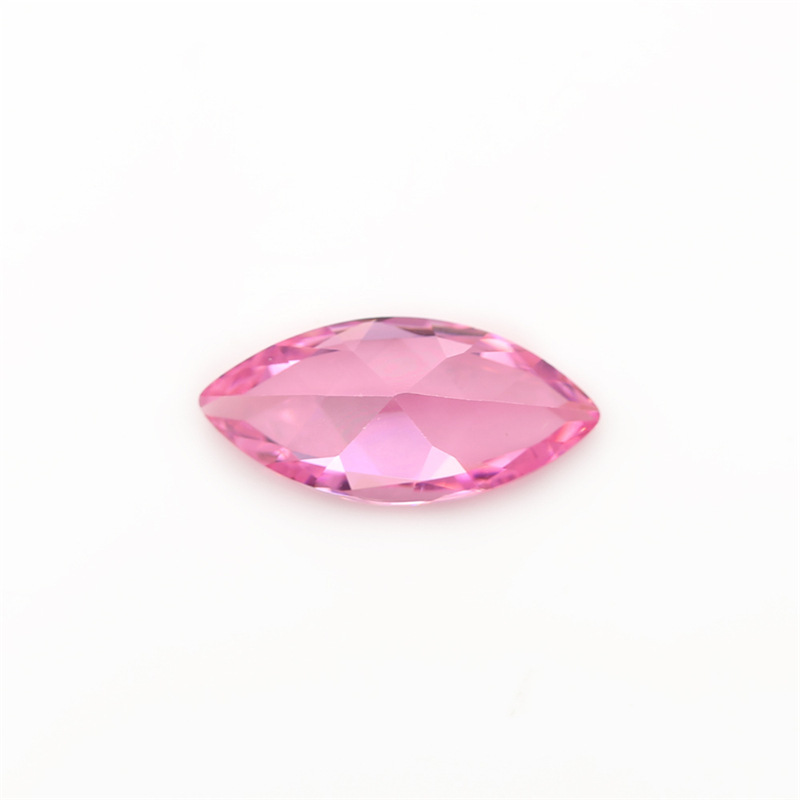 5A Custom Pink Manufacturer Borong Marquis Cubic Zirconia untuk Barang Kemas