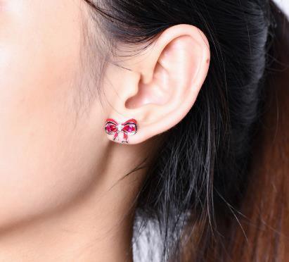 Rekaan Comel 925 Sterling Silver Anting-Anting Fesyen Hadiah Pesta Barang Kemas