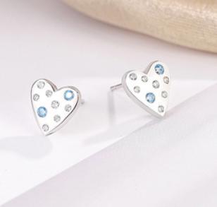 Love Cookies 925 Sterling Silver Subang Comel bersalut emas