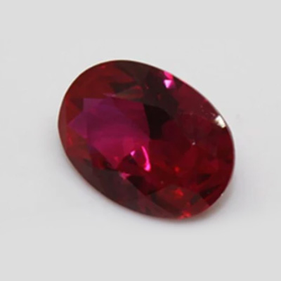 Harga Kilang Telur Synthetic Oval Shape Rough Rose Loose Ruby Gemstone untuk Barang Kemas