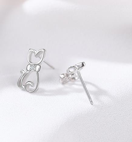 Anting-anting Wanita Bersalut Perak 925 Sterling Elegant