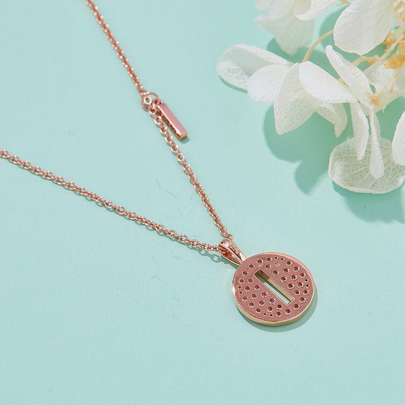 Siri abjad I Lovely Rose Gold Kalung