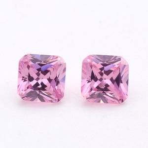 3A Hot Selling VVS Pink Cushion Cubic Zirconia