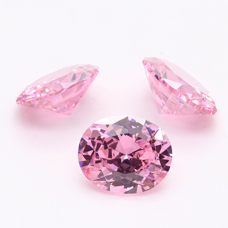 Pink 5A Zirkon Berkualiti Tinggi VVS Cubic Zirconia