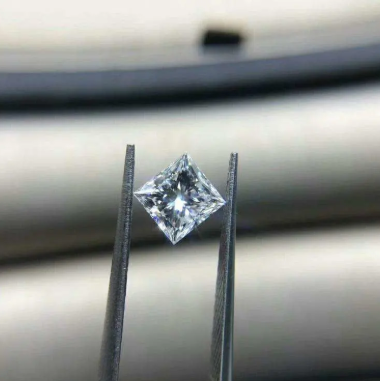 6.0mm Princess Cut VVS 3EX Harga Borong Kilang Moissanite