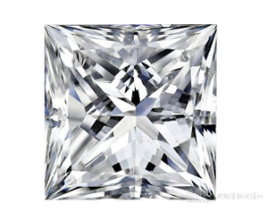 7.5mm Princess Cut VVS 3EX Harga Borong Kilang Moissanite Moissanite Sintetik Berkualiti Tinggi