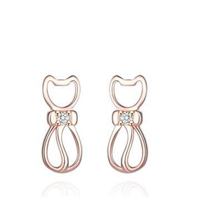 Anting-anting Wanita Bersalut Perak 925 Sterling yang Elegan Dan Cantik