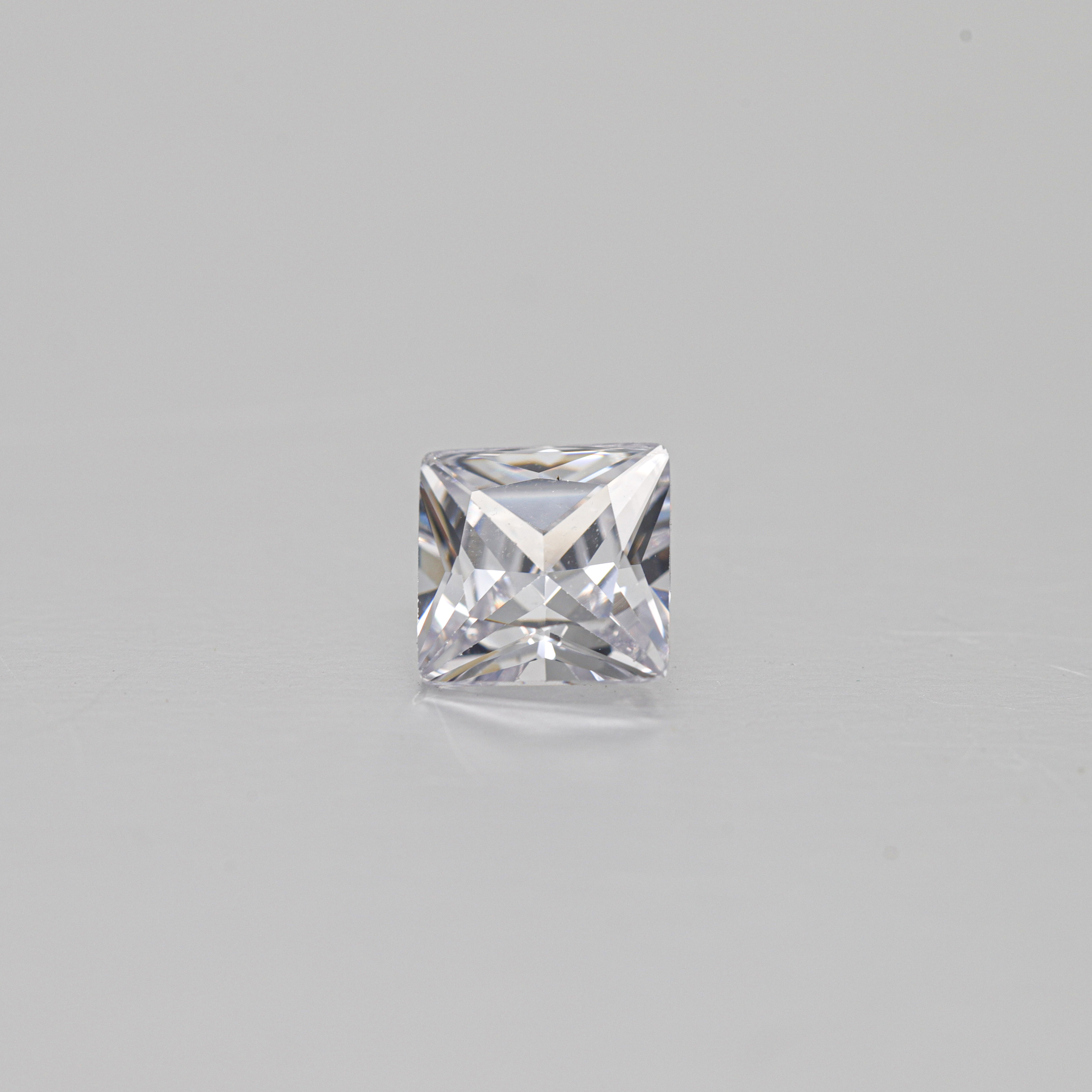 White Princess Cut VVS Clarity Factory Harga Borong Moissanite Synthetic Diamond