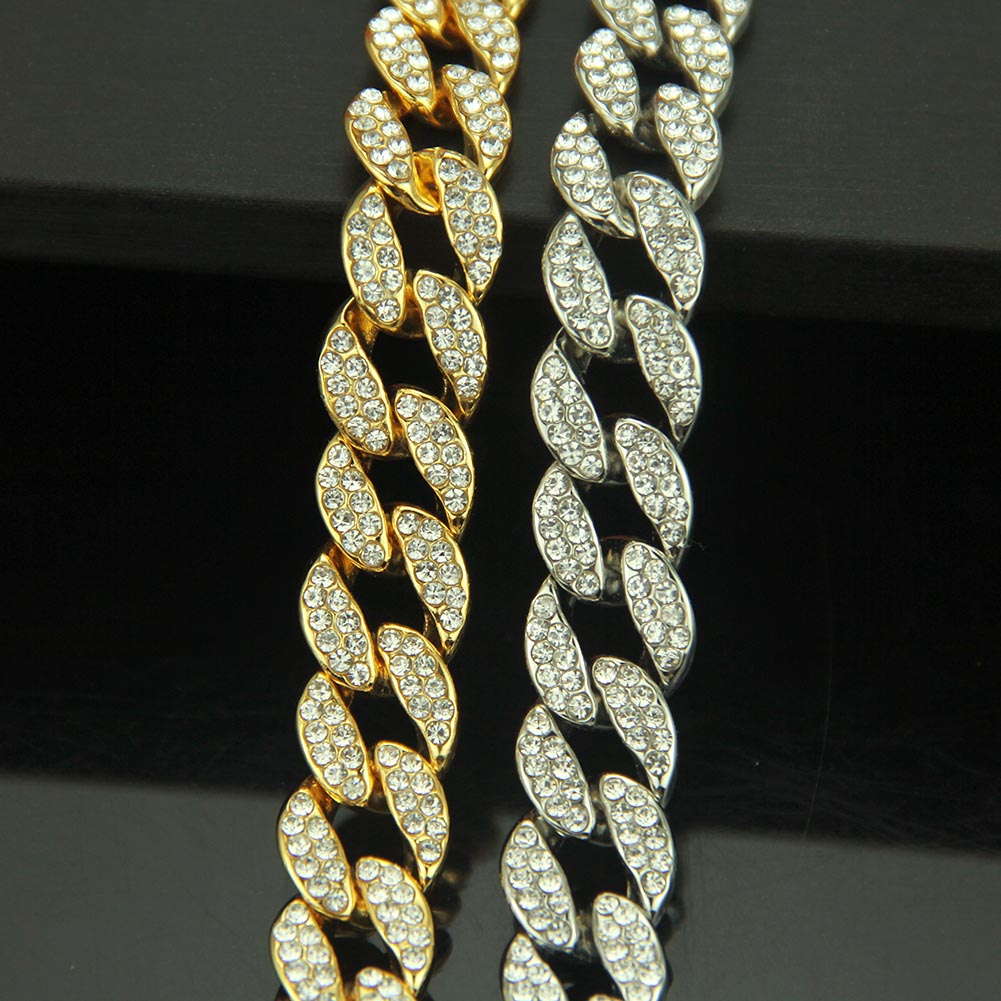 Hip Hop Rose Gold Plated Cuban Link