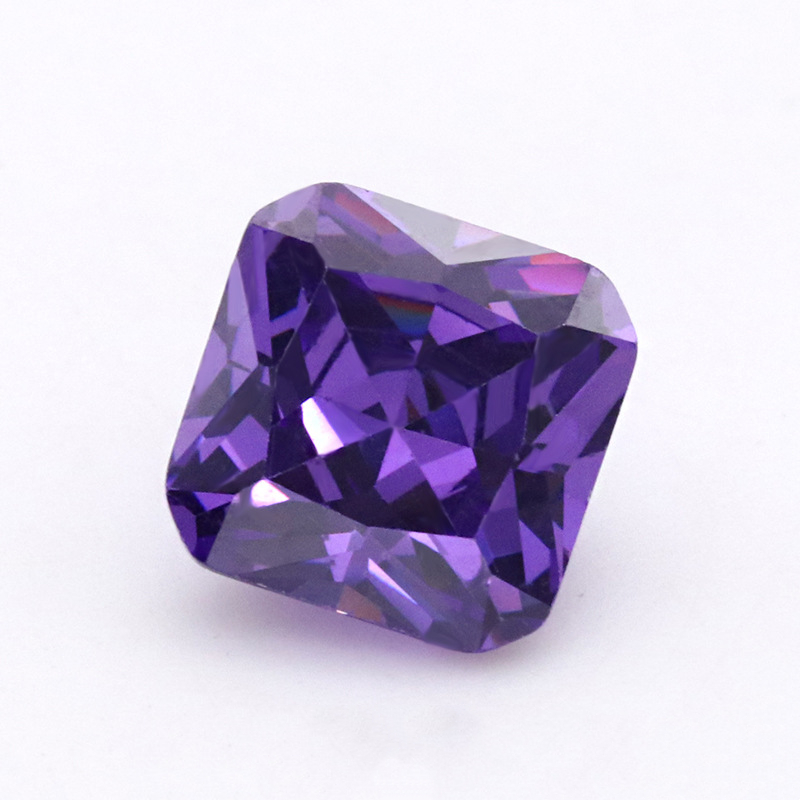 Kilang Borong 3A Permata Tiruan Purple Cubic Zirconia