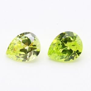 Berkualiti Tinggi 3A Olive Pear Berbentuk VVS Cubic Zirconia