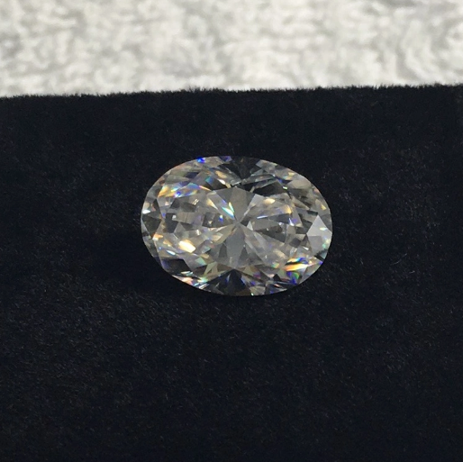 7*9mm Potongan Bujur VVS Kualiti Tinggi 3EX Harga Borong Kilang D Warna Moissanite Synthetic Moissanite