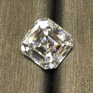 10.0mm 3EX DEF Color Factory Harga Borong Berkualiti Tinggi VVS Asscher Moissanite Synthetic Moissanite