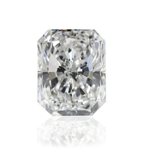 1 Karat 7X5mm De Radiant Shining Cut Moissanite untuk Cincin Pertunangan