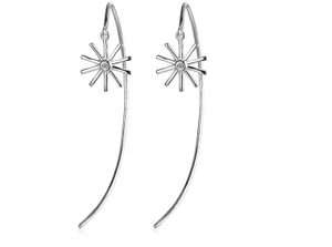 Anting-anting Moissanite 925 Sterling Silver Anting-anting Berlian untuk Perkahwinan Wanita