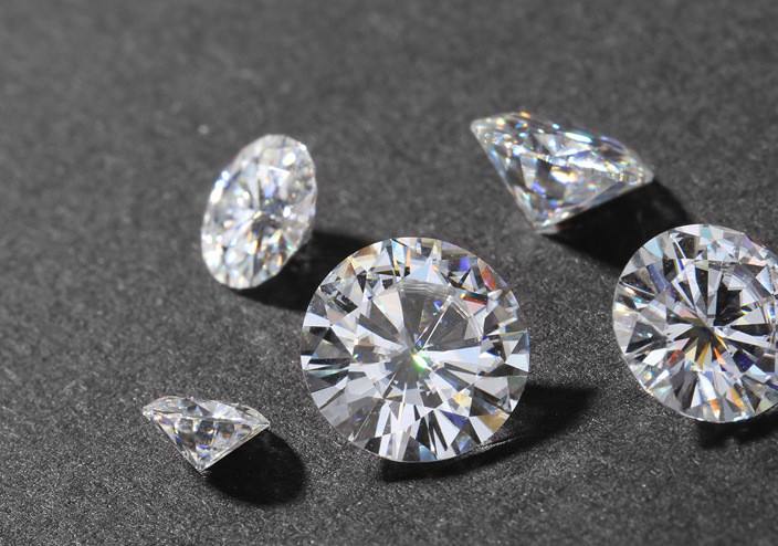 8.5mm Morsonite Harga Kilang Berkualiti Tinggi VVS Synthetic Moissanite