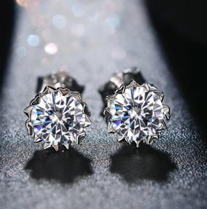 Aksesori Dan Hadiah Halus 925 Sterling Silver Saduran Emas Anting-Anting Wanita Fesyen